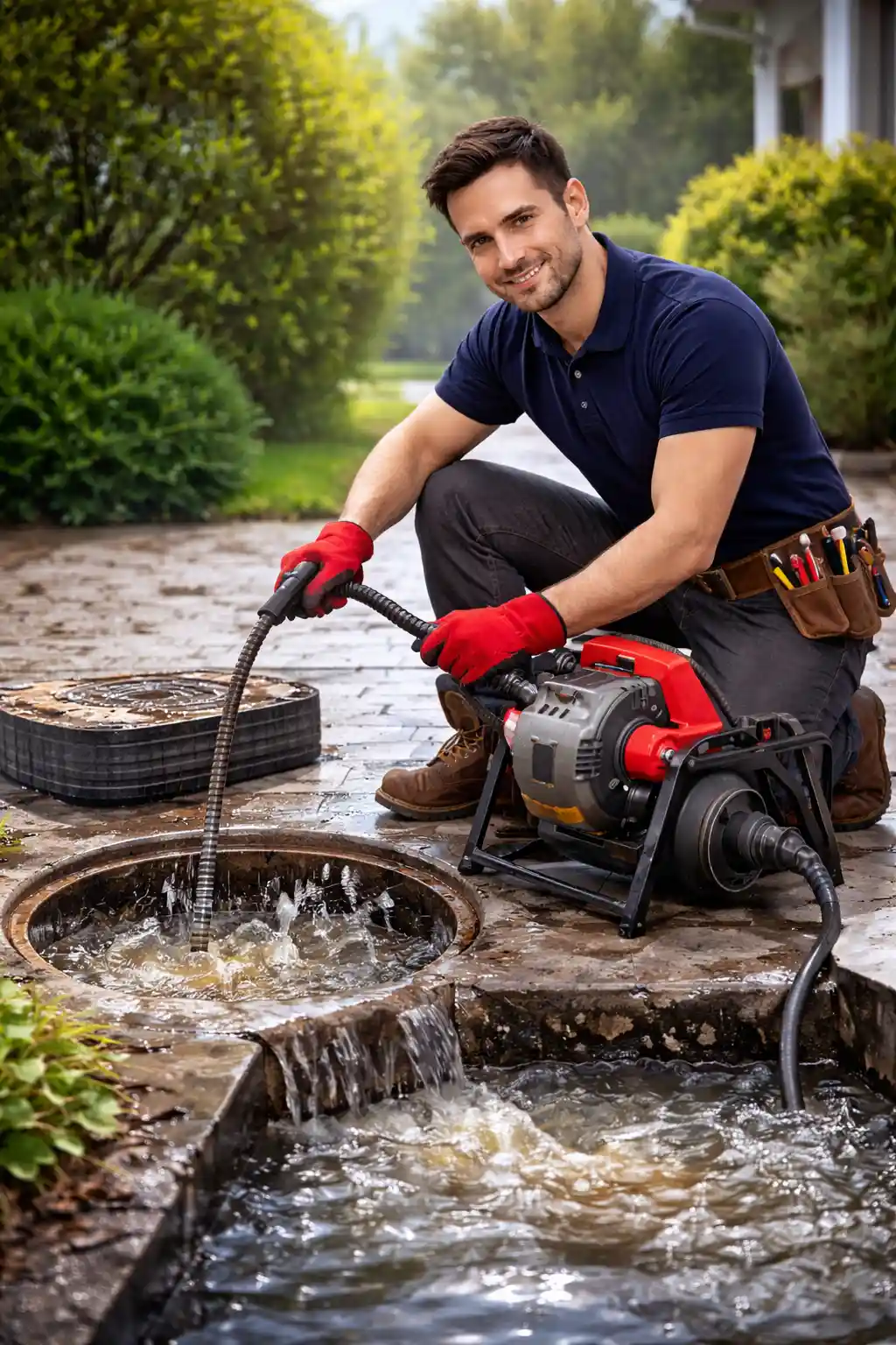 Destape de alcantarillado y cámaras